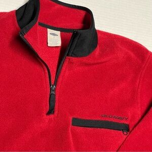Old Navy Y2K Vintage Quarter Zip Fleece Men’s Medium Pullover Jacket 90s